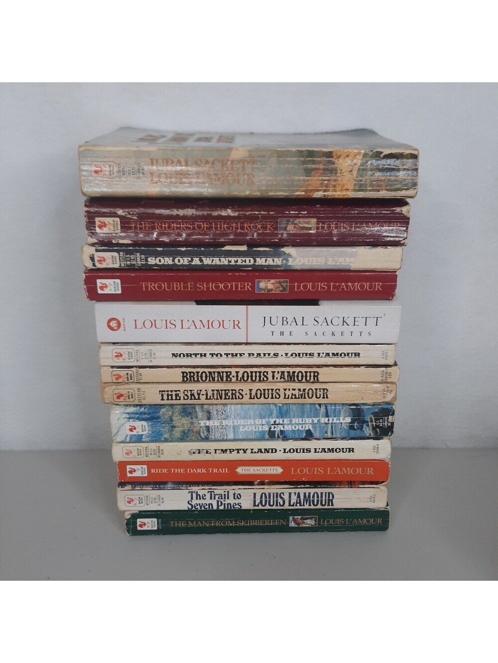 Louis L'Amour Lot of 13 Paperback Books Western Adventure